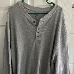 Waffle henley shirt..